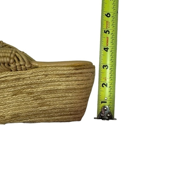 Free People Highline Espadrille Wedge Platform sandals in Natural Size 40 US 10 - Picture 8 of 8